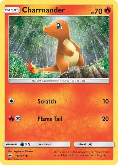 Charmander (#1 Charizard Stamped) Battle Academy Pokemon card