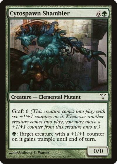 Cytospawn Shambler Dissension Magic card