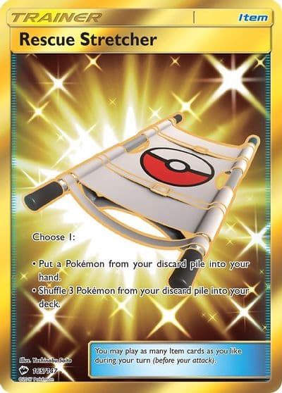 Rescue Stretcher (Secret) SM - Burning Shadows Pokemon card