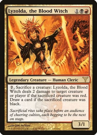 Lyzolda the Blood Witch Dissension Magic card