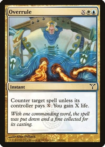 Overrule Dissension Magic card