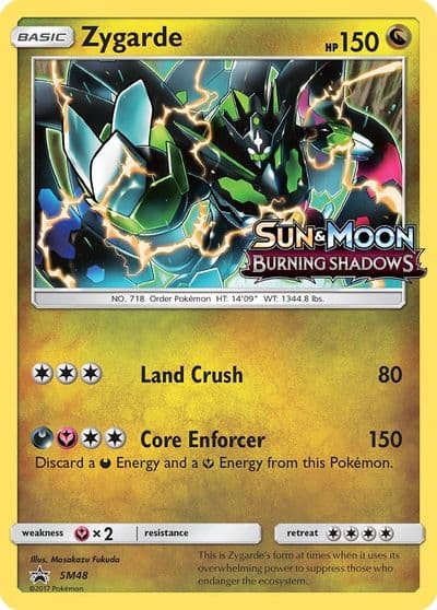 Zygarde - SM48 (Prerelease) SM Promos Pokemon card