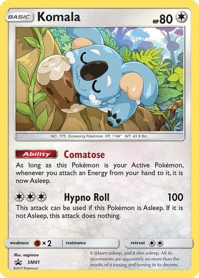 Komala - SM41 SM Promos Pokemon card