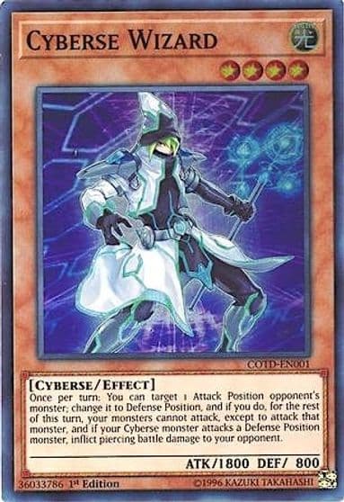 Cyberse Wizard Code of the Duelist Yu-Gi-Oh! card