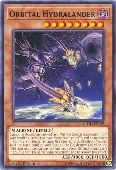 Orbital Hydralander Code of the Duelist Yu-Gi-Oh! card
