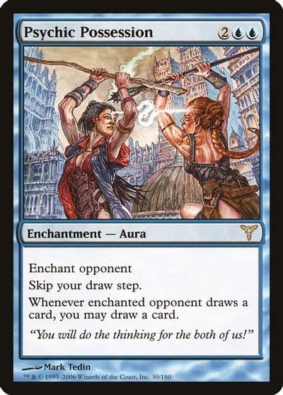 Psychic Possession Dissension Magic card