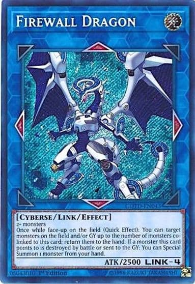 Firewall Dragon Code of the Duelist Yu-Gi-Oh! card