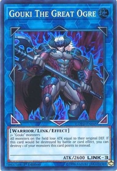 Gouki The Great Ogre Code of the Duelist Yu-Gi-Oh! card