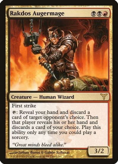 Rakdos Augermage Dissension Magic card