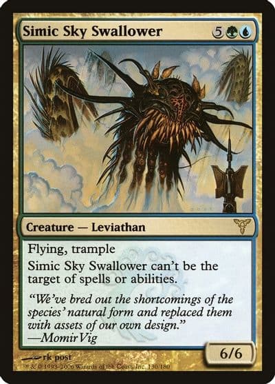 Simic Sky Swallower Dissension Magic card