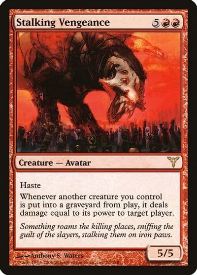 Stalking Vengeance Dissension Magic card