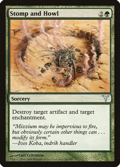 Stomp and Howl Dissension Magic card