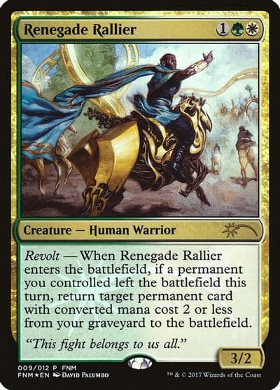 Renegade Rallier FNM Promos Magic card