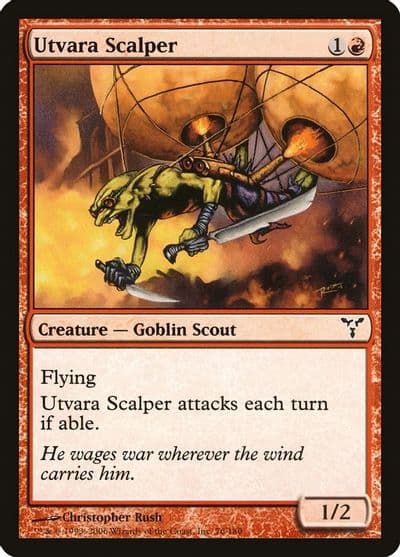 Utvara Scalper Dissension Magic card