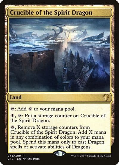 Crucible of the Spirit Dragon Commander 2017 Magic card