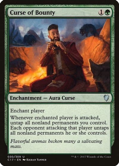 Curse of Bounty Commander 2017 Magic card