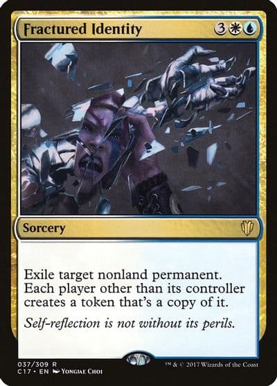 Fractured Identity Commander 2017 Magic card