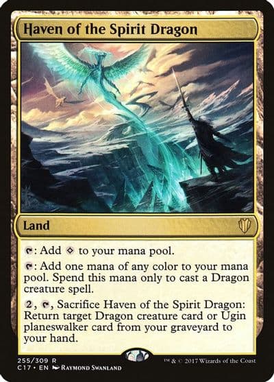 Haven of the Spirit Dragon Commander 2017 Magic card