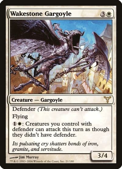 Wakestone Gargoyle Dissension Magic card