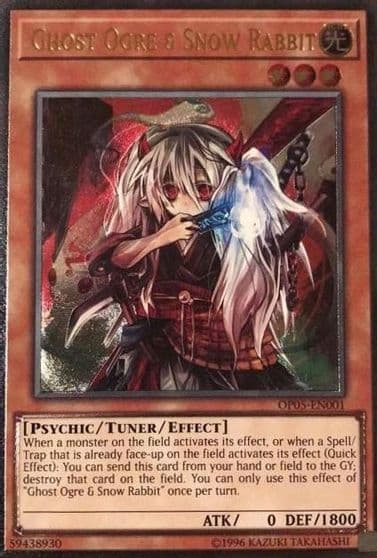 Ghost Ogre and Snow Rabbit UTR OTS Tournament Pack 5 Yu-Gi-Oh! card