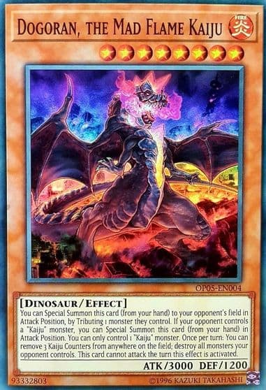 Dogoran the Mad Flame Kaiju OTS Tournament Pack 5 Yu-Gi-Oh! card