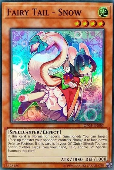 Fairy Tail Snow OTS Tournament Pack 5 Yu-Gi-Oh! card