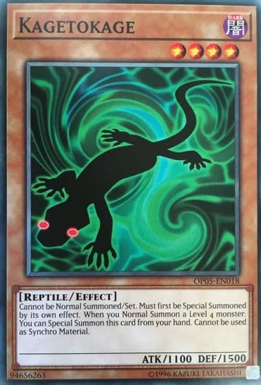 Kagetokage OTS Tournament Pack 5 Yu-Gi-Oh! card
