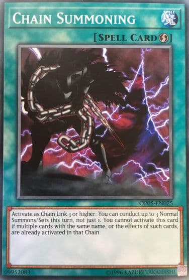 Chain Summoning OTS Tournament Pack 5 Yu-Gi-Oh! card