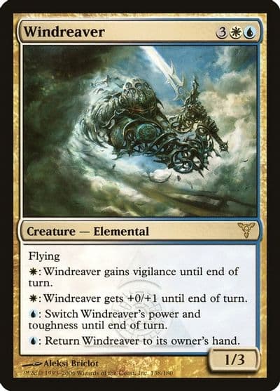 Windreaver Dissension Magic card