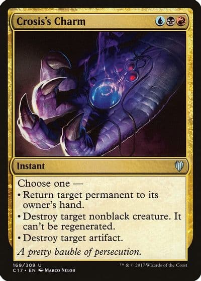 Crosiss Charm Commander 2017 Magic card