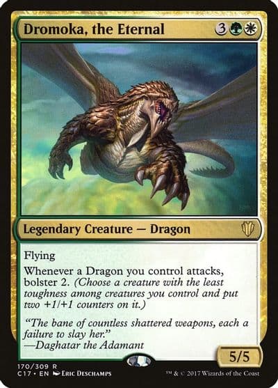 Dromoka the Eternal Commander 2017 Magic card