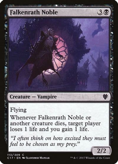 Falkenrath Noble Commander 2017 Magic card