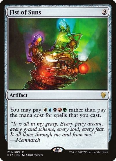 Fist of Suns Commander 2017 Magic card