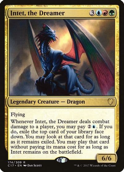 Intet the Dreamer Commander 2017 Magic card