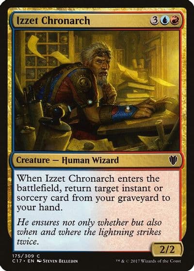 Izzet Chronarch Commander 2017 Magic card