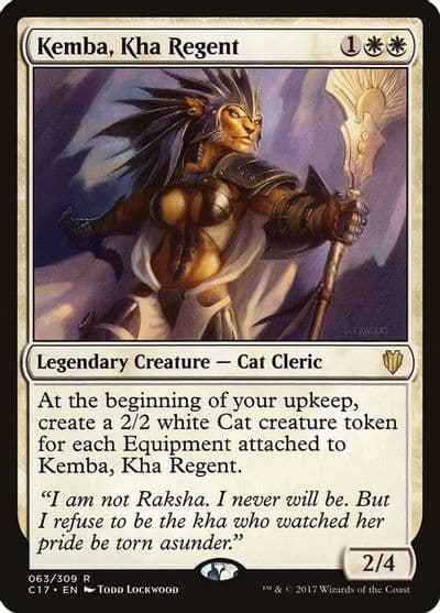 Kemba Kha Regent Commander 2017 Magic card