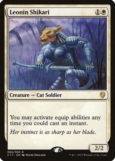 Leonin Shikari Commander 2017 Magic card