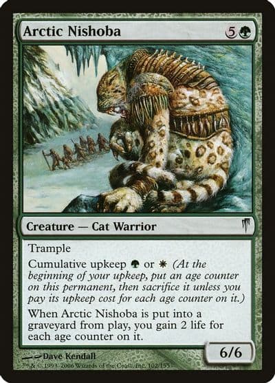 Arctic Nishoba Coldsnap Magic card