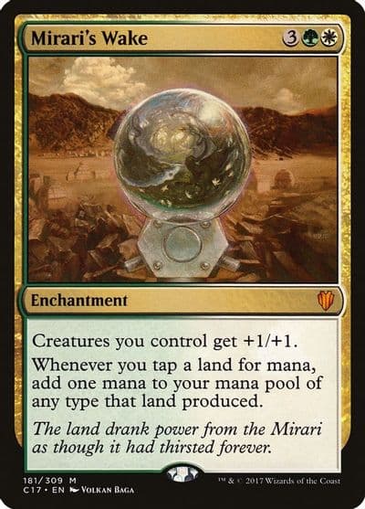 Miraris Wake Commander 2017 Magic card