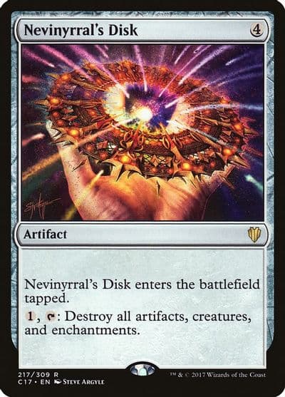 Nevinyrrals Disk Commander 2017 Magic card
