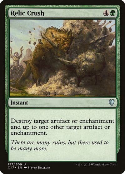 Relic Crush Commander 2017 Magic card