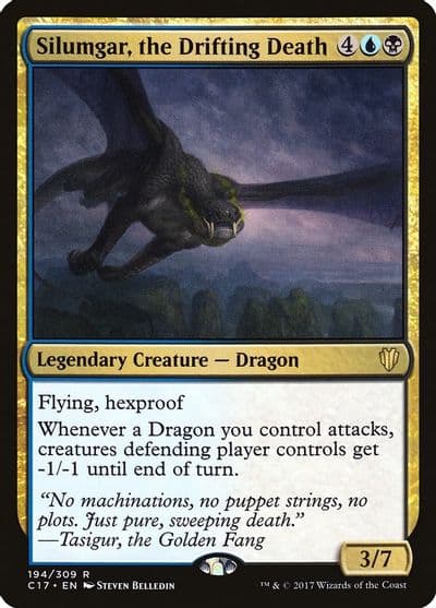 Silumgar the Drifting Death Commander 2017 Magic card