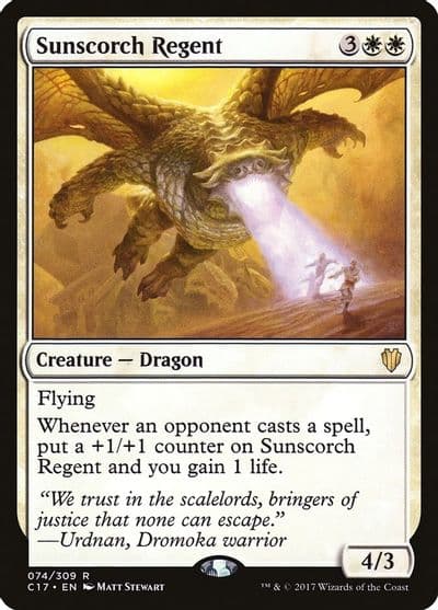 Sunscorch Regent Commander 2017 Magic card