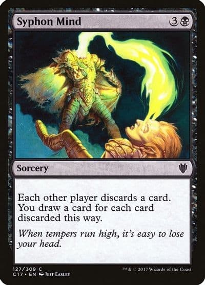 Syphon Mind Commander 2017 Magic card