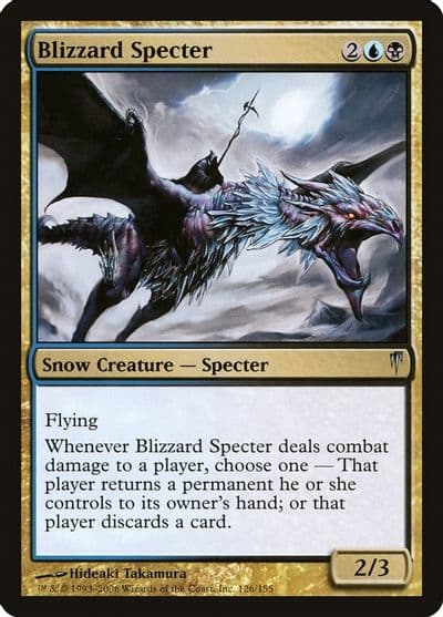 Blizzard Specter Coldsnap Magic card