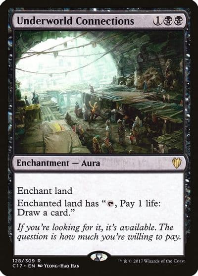 Underworld Connections Commander 2017 Magic card