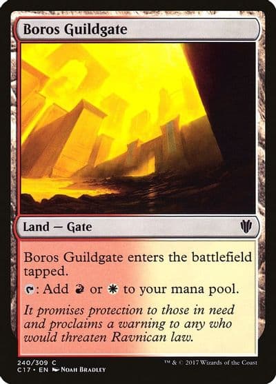 Boros Guildgate Commander 2017 Magic card