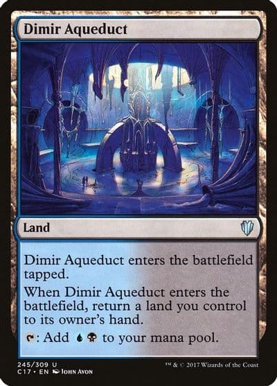 Dimir Aqueduct Commander 2017 Magic card