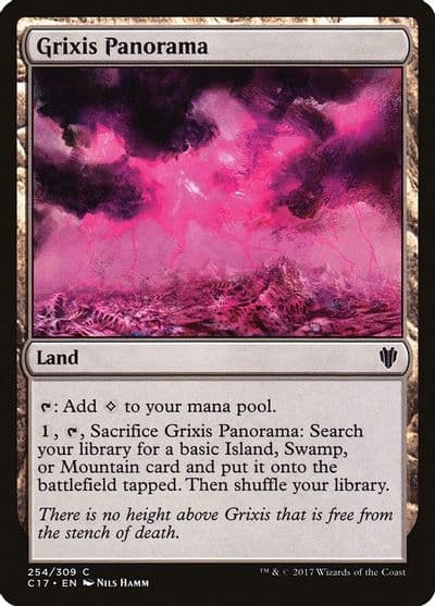 Grixis Panorama Commander 2017 Magic card