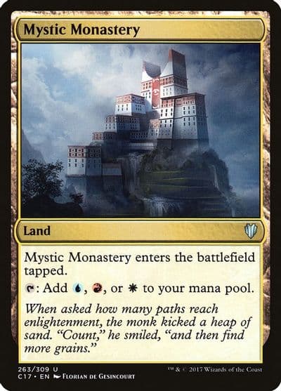 Mystic Monastery Commander 2017 Magic card